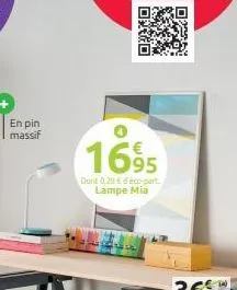 en pin massif  回3日  omand  1695  dont 0,20 € déco-part lampe mia 