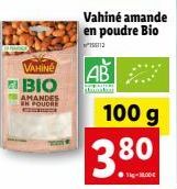 amandes Vahiné