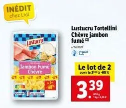 jambon fumé lustucru