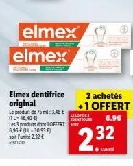 dentifrice elmex