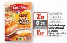 fromage Le gaulois