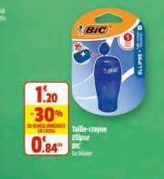 1.20 -30%  DEREI INCASS  0.84"  Lebi  BIC  Taille-crayon Ellipse  ELLIPSE E 