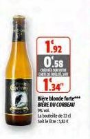 bière blonde Sun