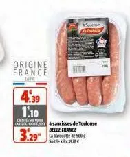 saucisses belle france