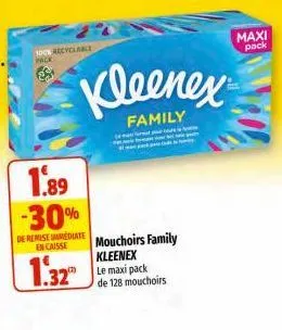 soldes kleenex