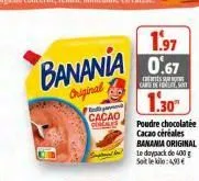 cacao banania