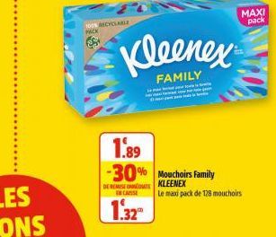 soldes Kleenex