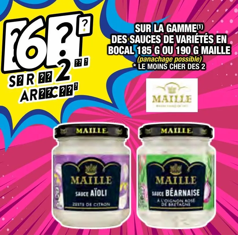sauces maille