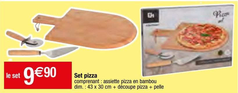set pizza