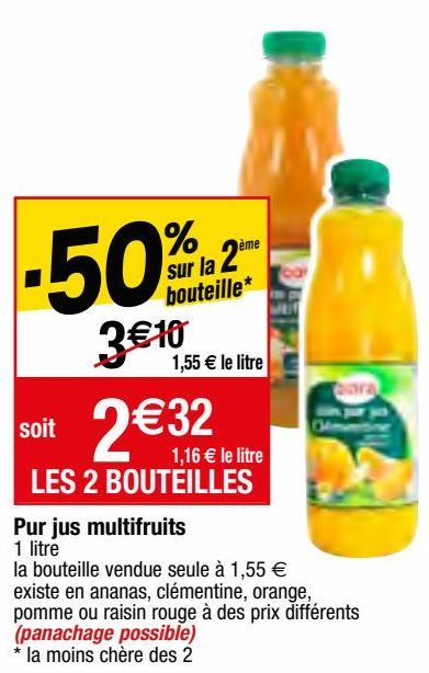pur jus multifruits 