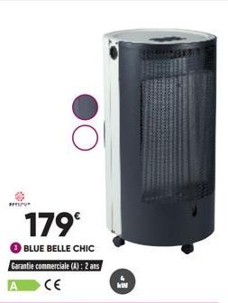 FREEZY  179€  ●BLUE BELLE CHIC Garantie commerciale (A): 2 ans  kw 