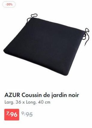 coussin de jardin 