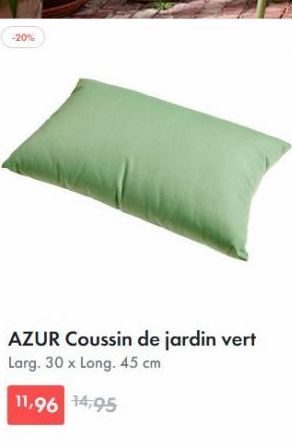 coussin de jardin 