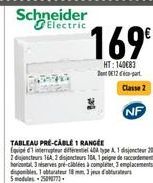Schneider Electric  169€  HT: 140083 Det DE12-part  Classe 2  NF 