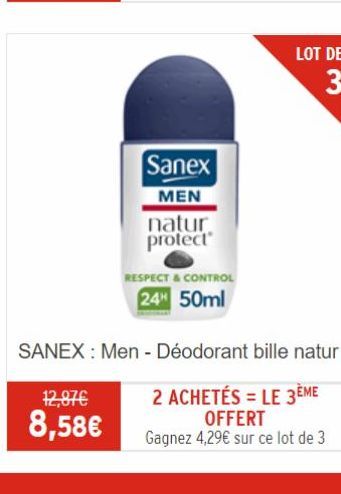 déodorant Sanex