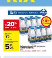 lait Carrefour