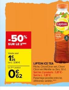 pêche Lipton