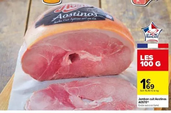 jambon cuit aoste