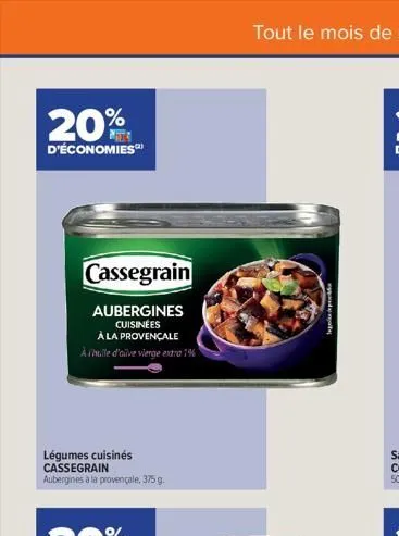 aubergines cassegrain