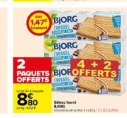 1.47 BJORG  EDUERES  GLA  880  44  2  4+2  PAQUETS BIOROFFERTS  OFFERTS TORRES  BJORG  DURRES BASERE  Gae found  BJORG 