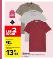 XXXXXL  n  LES 2  POUR  in  W  9%  1399 