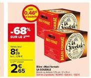 -68%  SUR LE 2  Vendud  899  1:2%C  0,46€  65  MENGAGE  NADORNAT  B-Max format LA GOUDALE  ORMAT  MAXI FORMAT  10.4  Goodle 