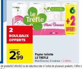 papier toilette Le Trèfle