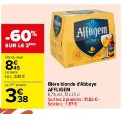 bière blonde Affligem