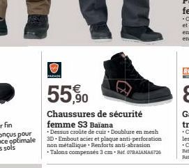 chaussures de sécurité 