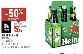 bière blonde Heineken