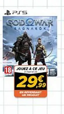 pss  godowar  ragnarok  18 jouez a ce jeu  aparth of  29,99  en revendant un produit 