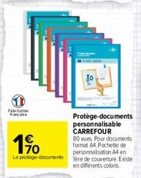 protège-documents Carrefour