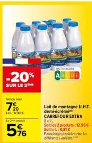 lait Carrefour