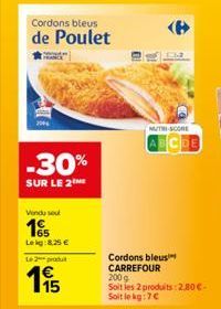 poulet Carrefour