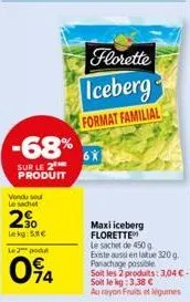 sachet florette