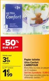 papier toilette Carrefour