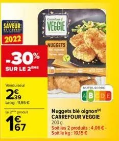 nuggets carrefour