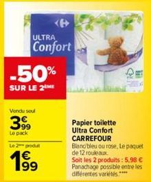 papier toilette Carrefour