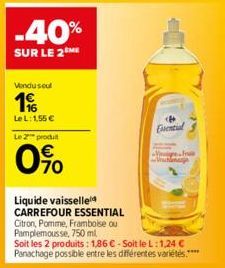 liquide vaisselle Carrefour
