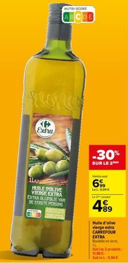 huile d'olive vierge Carrefour