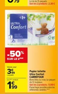 papier toilette Carrefour