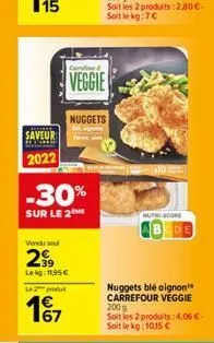nuggets carrefour