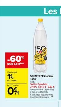 promos Schweppes