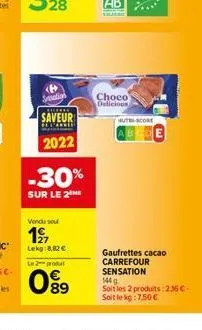 cacao carrefour