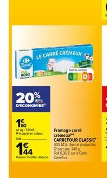 fromage Carrefour