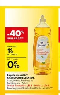 liquide vaisselle Carrefour