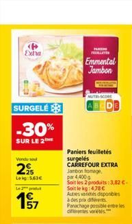 surgelés Carrefour