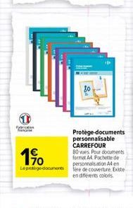 protège-documents Carrefour