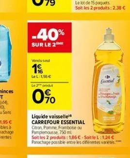 liquide vaisselle carrefour