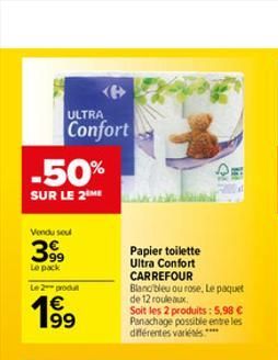 papier toilette Carrefour